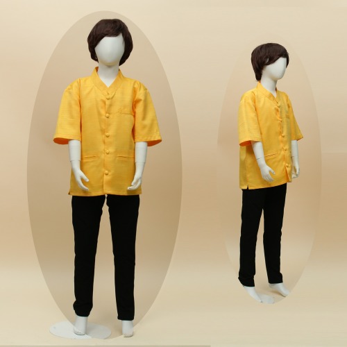 (대여)-라오스 살롱 아동 남3 라오스전통의상,아시아전통의상대여,전통문화체험