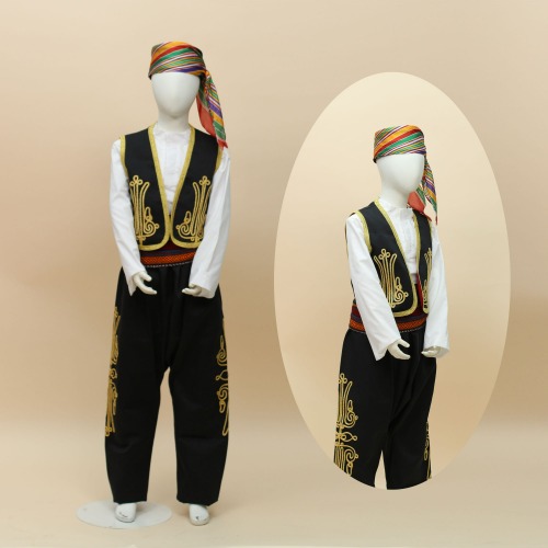 (대여)-튀르키예 터키 전통의상 카프탄 아동 남여공용