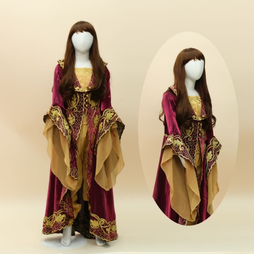 (대여)-튀르키예 터키 전통의상 아동 여자 공주/귀족