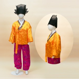 (대여)-한국전통의상 놀부 아동 남자 한국전통의상 연극의상 아동의상대여
